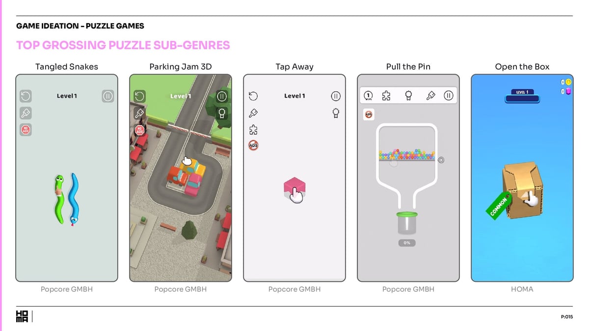 Game Ideation Show - Re-imagining Genres  - Puzzles - 15